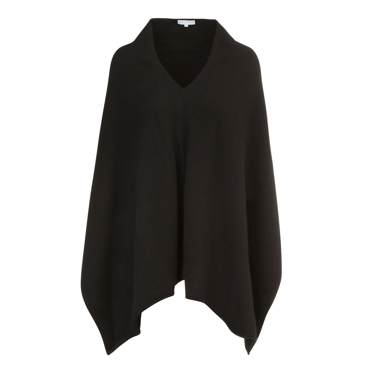 Black_Cashmere_Poncho_Deep_V_N