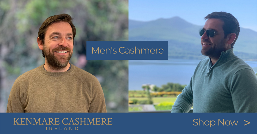 Men's Cashmere Styles at Kenmare Cashmere