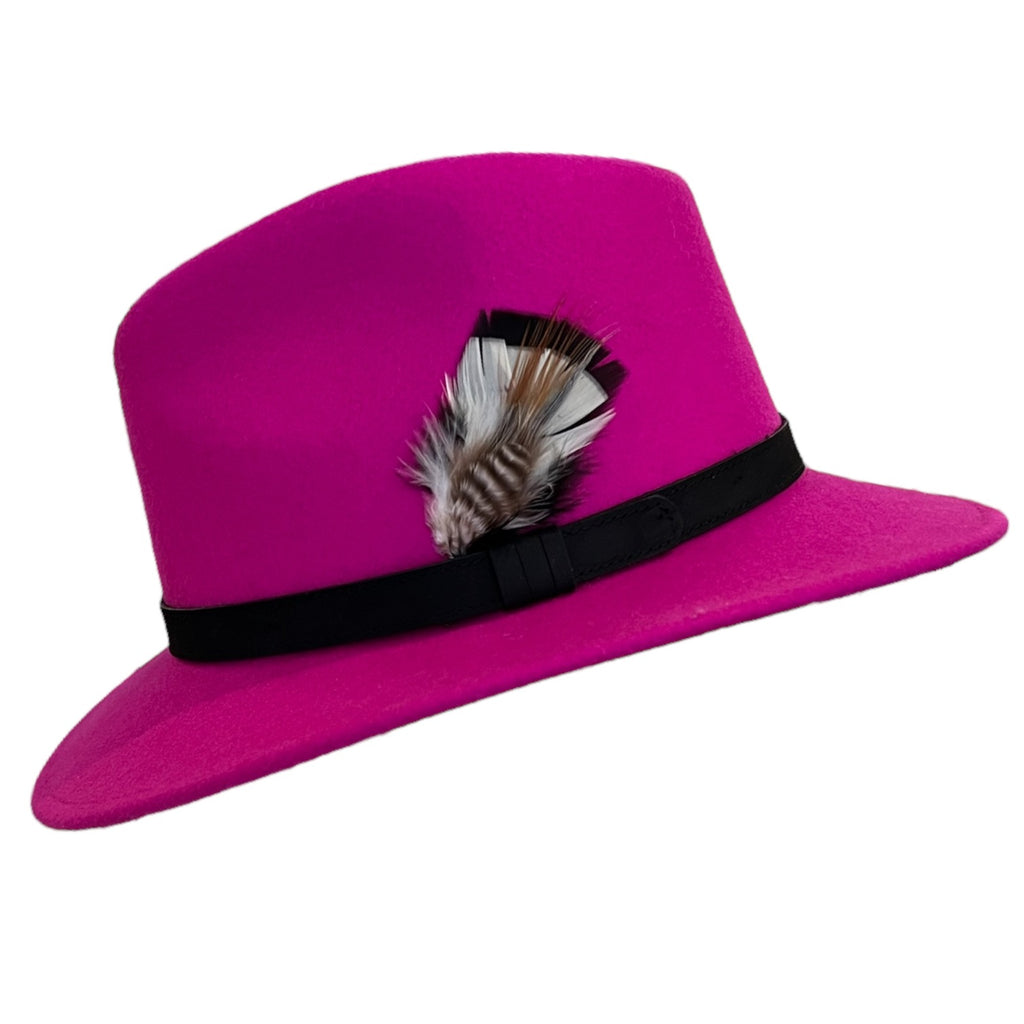 Shandon Racing Hat in Fuchsia