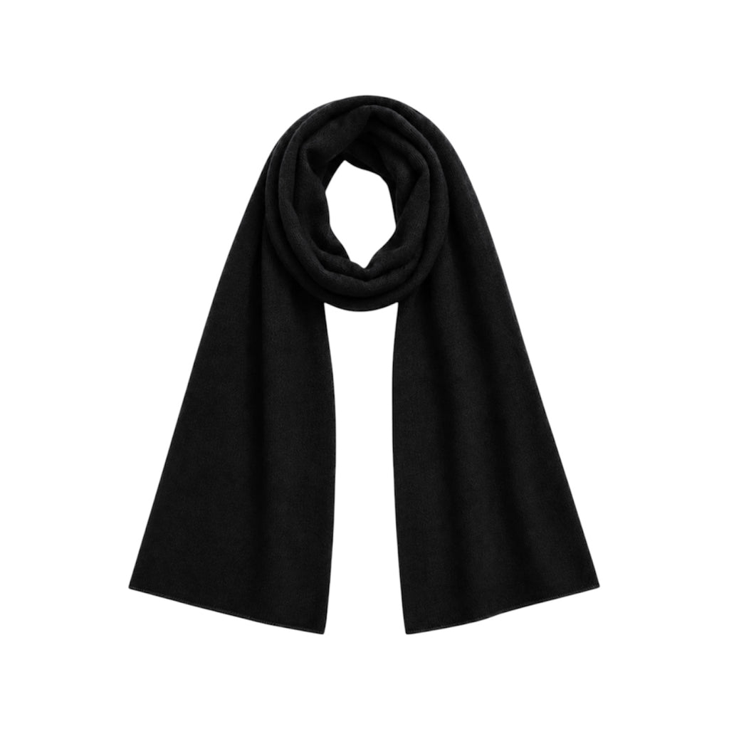 Black Large Cashmere Travel Wrap by Kenmare Cashmere