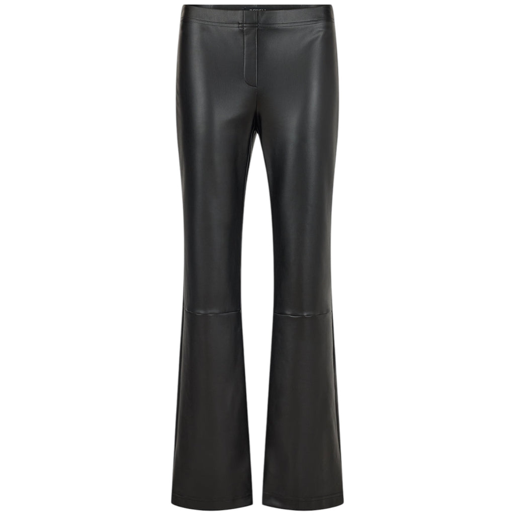 Black Robell Joella Leather Flares front Kenmare Cashmere
Black Joella Leather Style Flared Trousers by Robell