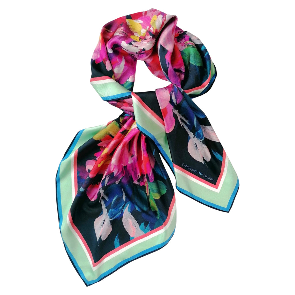 I am Abundance Silk Square - Caroline Duffy