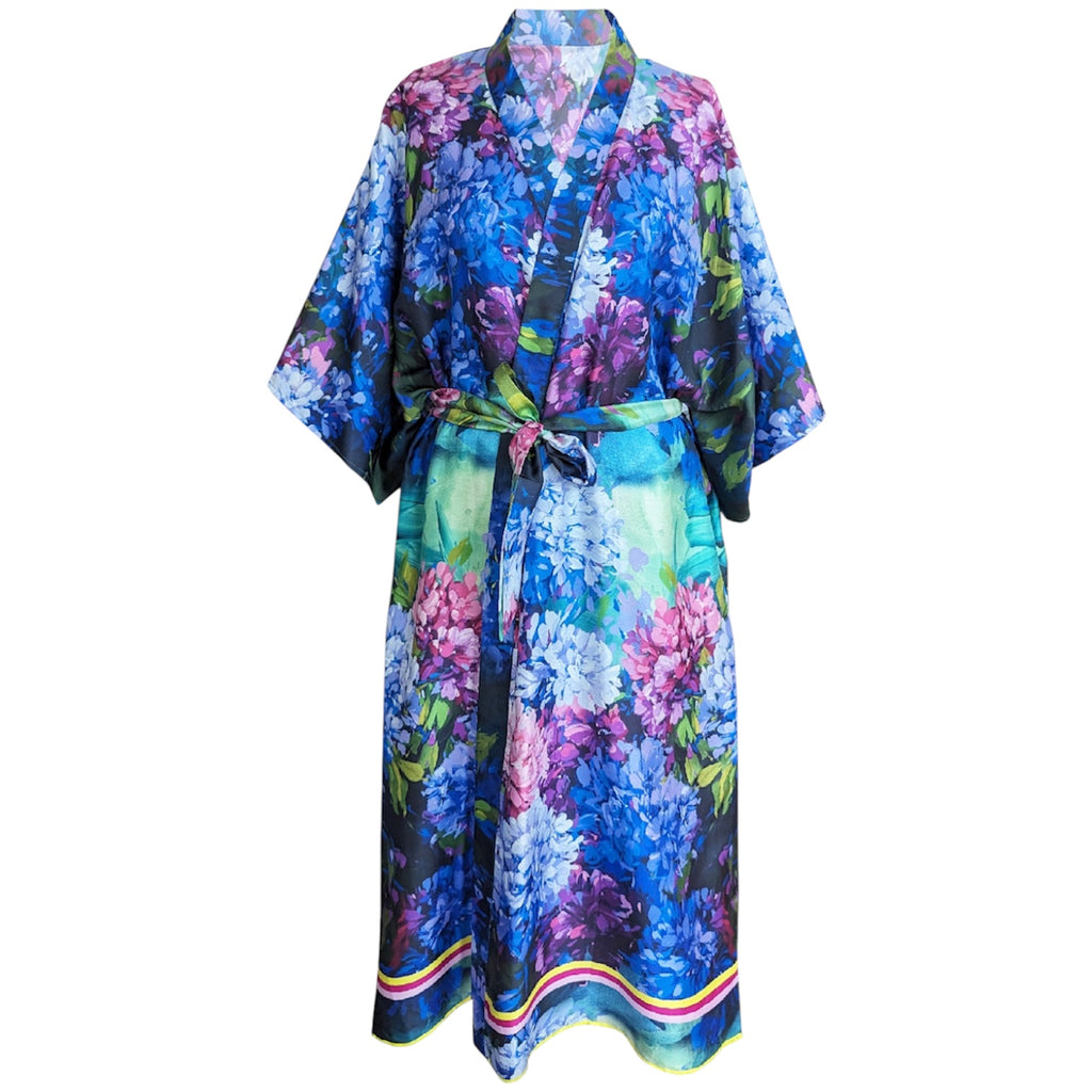 Happiness Silk Kimono - Caroline Duffy