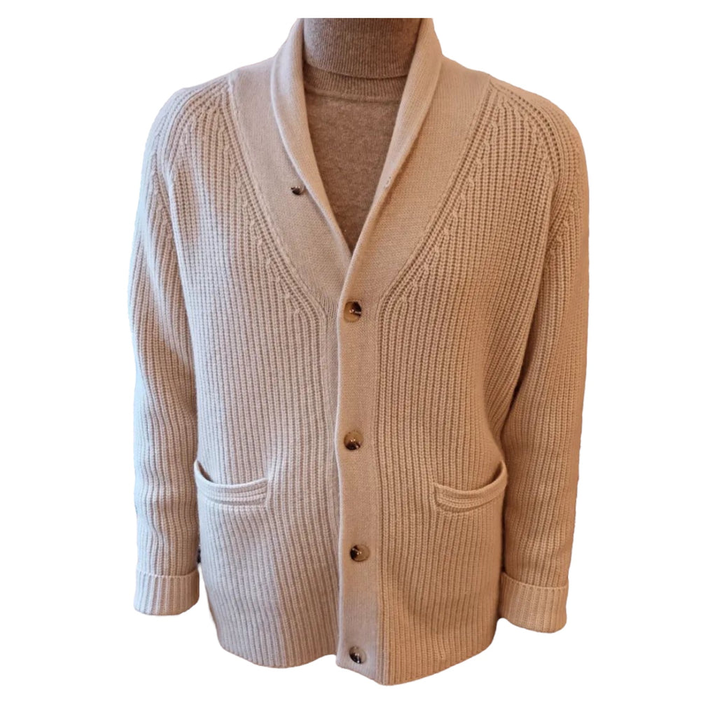8 Ply Pure Cashmere Cardigan