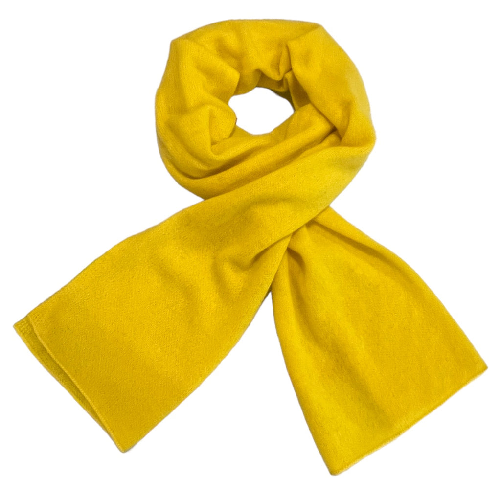 Yellow Cashmere Scarf