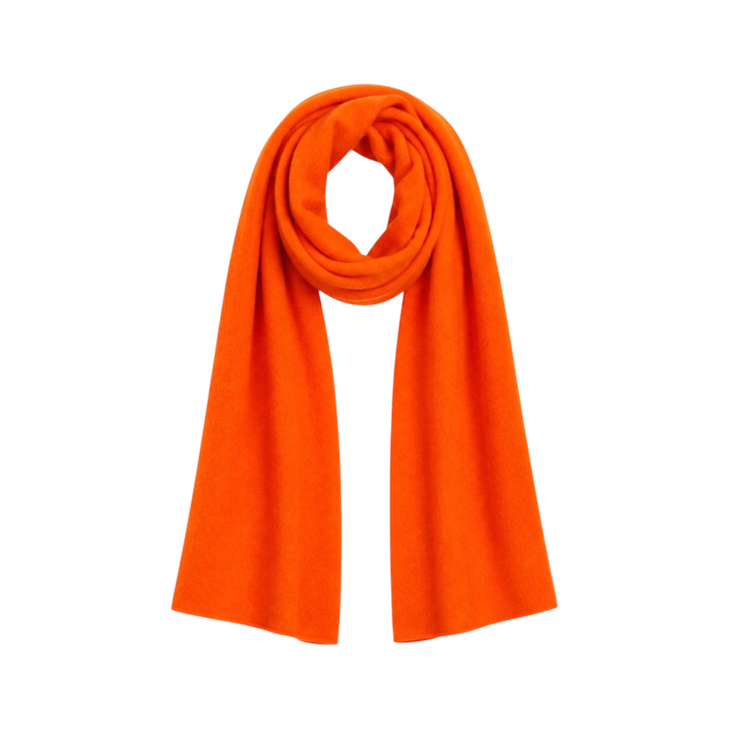 Orange Large Cashmere Travel Wrap by Kenmare Cashmere