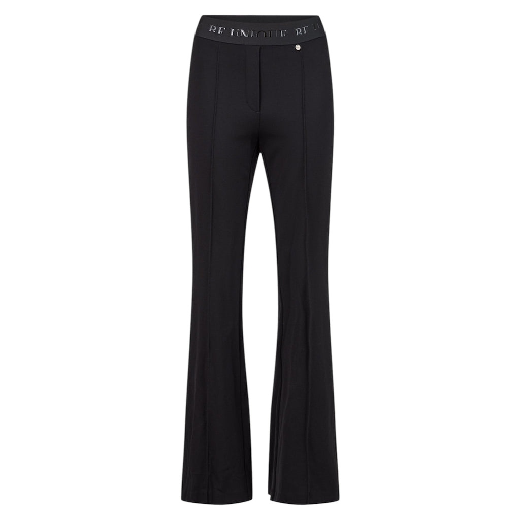 Flared Black Trousers by Robell