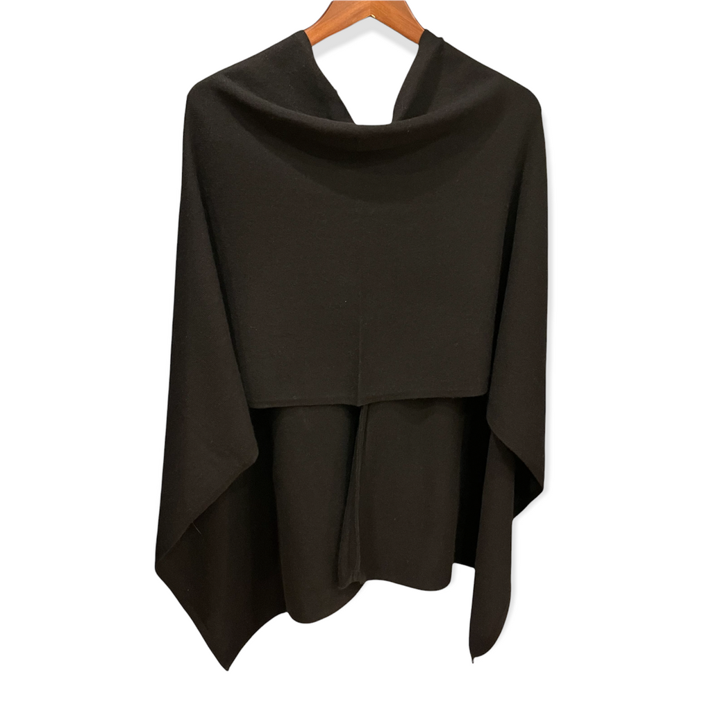 black-kenmare-cashmere-ladies-poncho-shawl