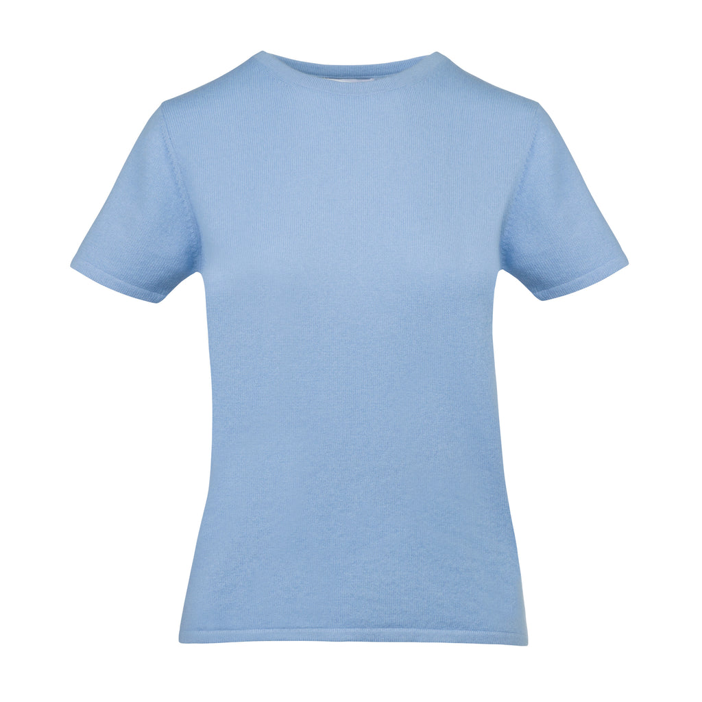 Baby Blue Cashmere Tee