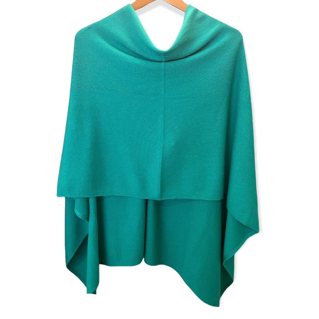 green-pure-cashmere-ladies-poncho-shawl-kenmare