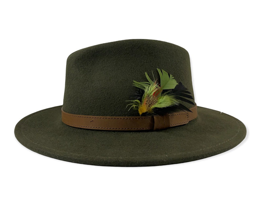 Shandon Racing Hat in Olive Green